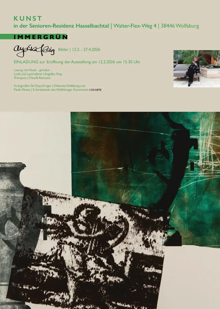 Kunst-Plakat-Ausstellung immergruen